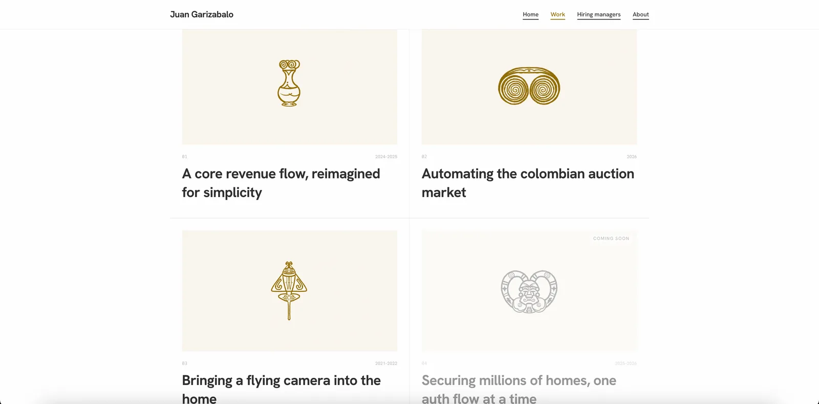 Portafolio Editorial — Piezas de Museo de Oro — In Use — Portfolio Site