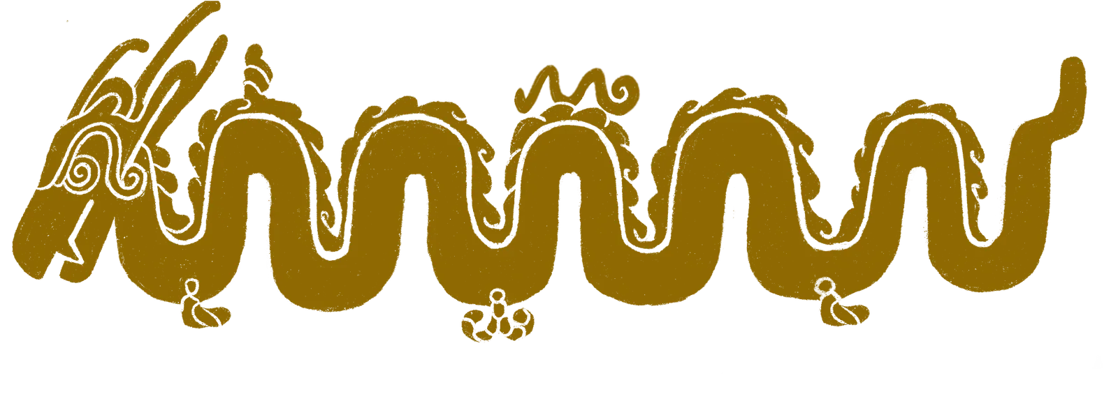Portafolio Editorial — Piezas de Museo de Oro — Serpent Frieze