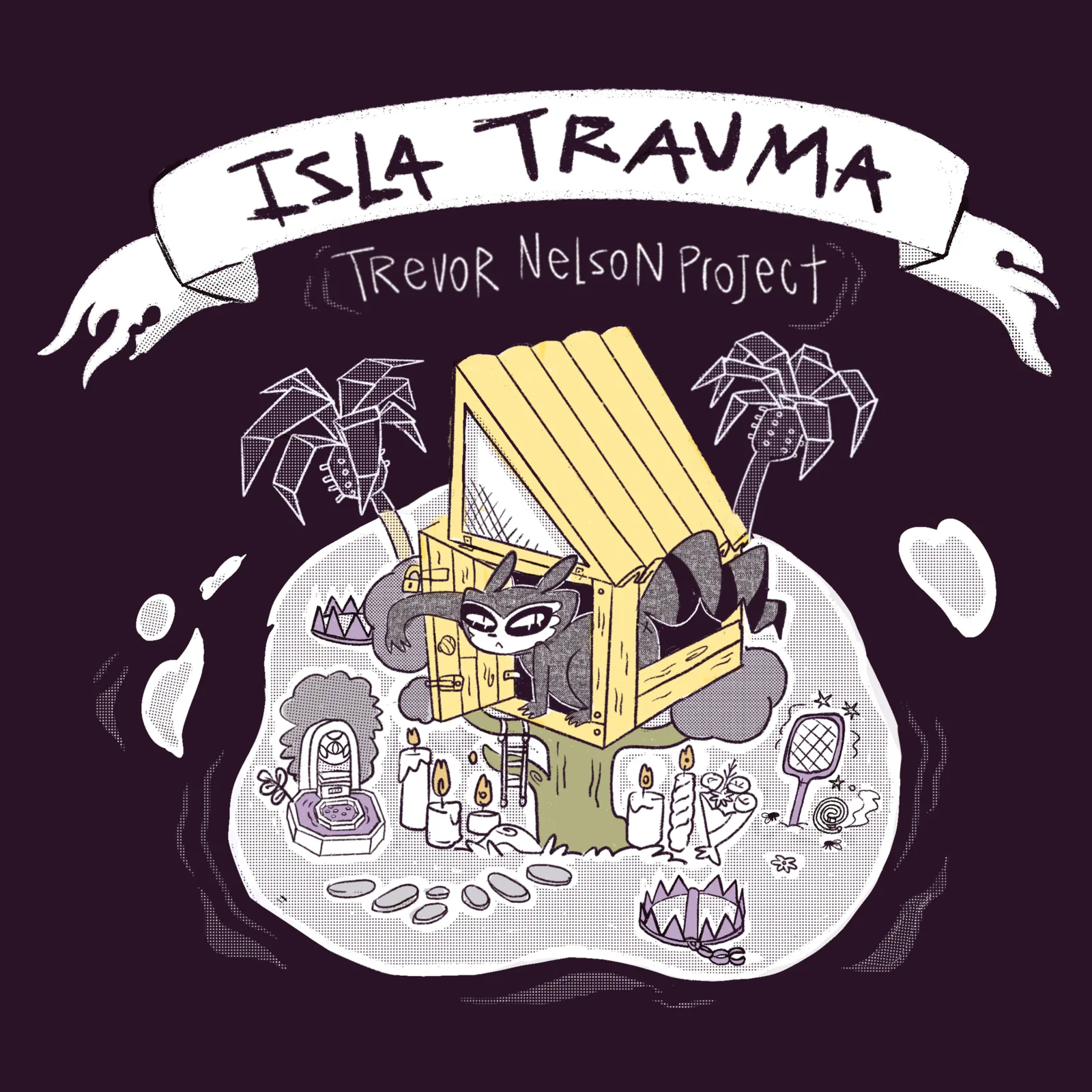 Isla Trauma - Music Album art for Trevor Nelson Project — Finished Pieces