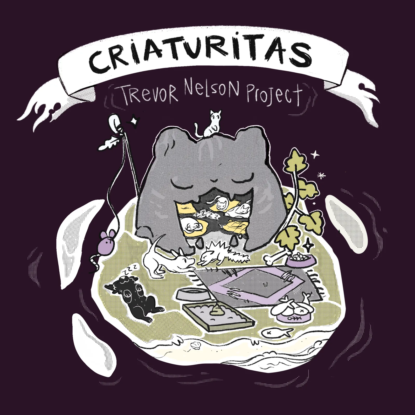 Isla Trauma - Music Album art for Trevor Nelson Project — Finished Pieces